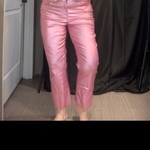 Royalty For Me Metallic Pink Pants